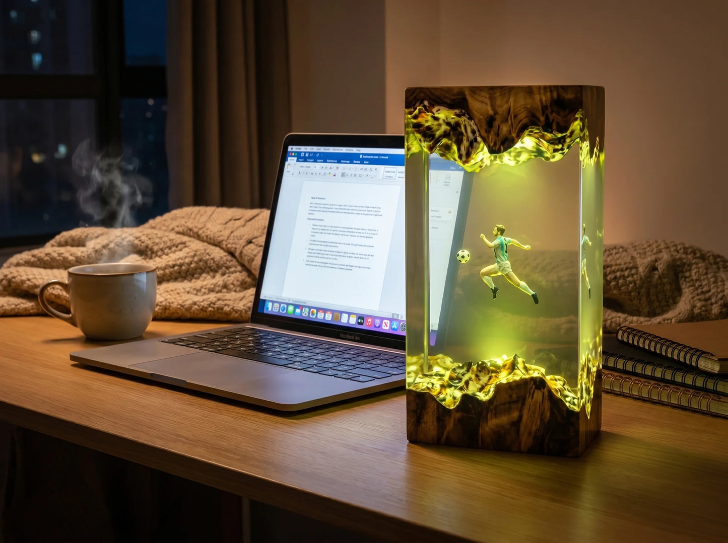 Lionel Messi Resin Lamp Style 2