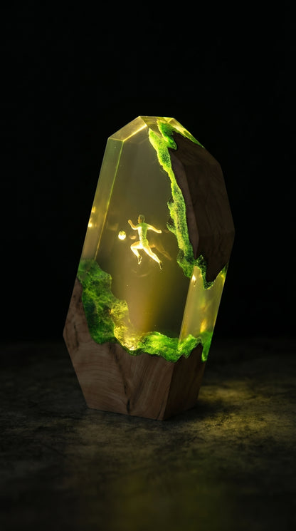 Lionel Messi Resin Lamp