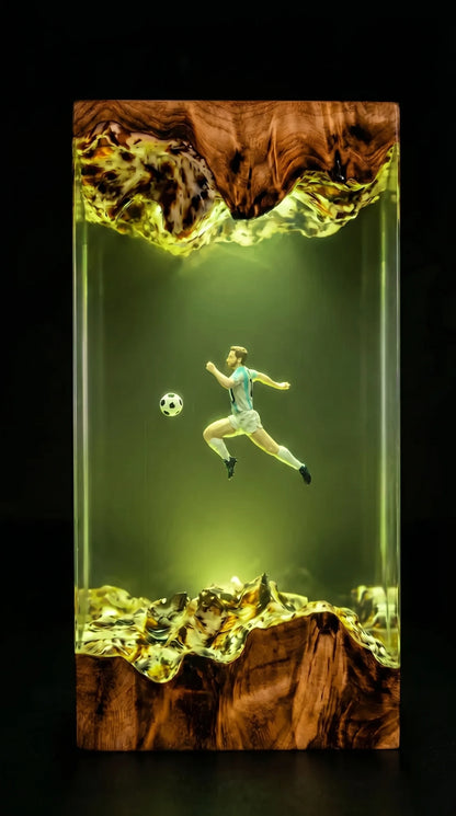 Lionel Messi Resin Lamp Style 2